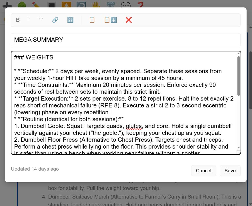 Todo app - task edition modal